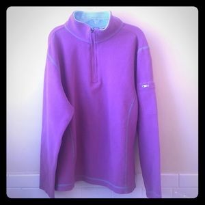 Girls LL Bean fleece pullover